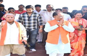 मुख्यमंत्री विष्णुदेव साय ने बगिया में पर्यावरण वाटिका का किया लोकार्पण