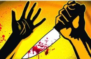 स्कूल परिसर में चाकू गोदकर युवक की हत्या