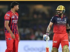 बेंगलुरु ने लखनऊ को हराकर टेबल में टॉप किया, कोहली और रसिक की शानदार पारी