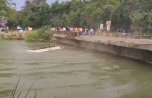 कानपुर में बड़ा हादसा: यात्रियों से भरी बस नहर में गिरी, कई घायल