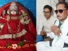 सुशासन तिहार के दौरान कोसला धाम पहुंचे Vishnu Deo Sai, माता कौशल्या मंदिर में की पूजा-अर्चना