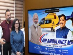 उप मुख्यमंत्री शुक्ल ने एयर एम्बुलेंस एमपी पोर्टल एवं मोबाइल ऐप का किया शुभारंभ