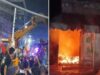 बंगाल में तनाव: भीड़ ने तोड़ी लेनिन की मूर्ति, कांग्रेस ने TMC दफ्तर पर किया कब्जा