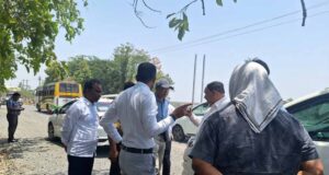 रायपुर : लोक निर्माण विभाग के सचिव ने सड़कों का काम देखा