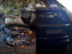 भोपाल में बर्थडे पार्टी के बाद युवकों का हाईवोल्टेज ड्रामा, तेज रफ्तार कार से कई लोगों को मारी टक्कर