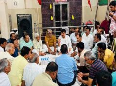 माता मंदिर में रात्रि विश्राम के दौरान ऊर्जा मंत्री तोमर ने लगाई जन चौपाल