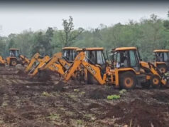 खंडवा में 200 एकड़ जंगल से हटाया अतिक्रमण, 30 JCB और 600 कर्मचारियों की बड़ी कार्रवाई