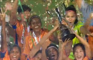 भारत की महिला फुटबॉल टीम बनी SAFF चैंपियन, बांग्लादेश को हराकर 7 साल का इंतजार खत्म