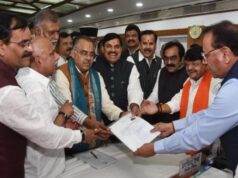 MP राज्यसभा चुनाव: भाजपा उम्मीदवार तरुण चुघ और रजनीश अग्रवाल ने भरा नामांकन, CM मोहन यादव रहे मौजूद