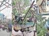 बरेली में आंधी का कहर: 419 बिजली पोल टूटे, 23 ट्रांसफार्मर फेल, शहर अंधेरे में