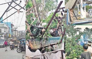 बरेली में आंधी का कहर: 419 बिजली पोल टूटे, 23 ट्रांसफार्मर फेल, शहर अंधेरे में