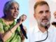 निर्मला सीतारमण का राहुल गांधी पर हमला, भारत की उपलब्धियों को नजरअंदाज करने का आरोप