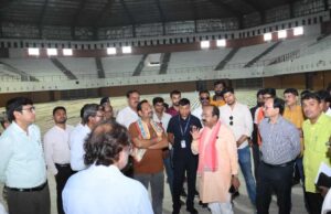 बहतराई खेल प्रशिक्षण केन्द्र में निर्माण और मरम्मत के कार्यों में देरी पर भड़के उप मुख्यमंत्री अरुण साव