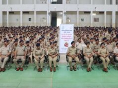 पुलिस प्रशिक्षण शालाभौंरी में 572 नव आरक्षकों के बुनियादी प्रशिक्षण सत्र का शुभारंभ