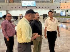 भारत सरकार के पर्यटन मंत्रालय के अतिरिक्त सचिव एवं महानिदेशक सुमन बिल्ला का रायपुर एयरपोर्ट पर हुआ आत्मीय स्वागत