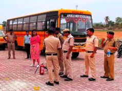 रायपुर पुलिस का बड़ा अभियान, 200 स्कूल बसों और ड्राइवरों की हो रही जांच