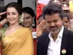 तृषा कृष्णन के साथ विजय की तस्वीर पर सियासी घमासान, DMK ने साधा निशाना
