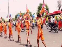 सावन में गूंजा बम-बम भोले, कांवड़ यात्रा से बाजारों में बढ़ी रौनक