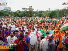 एलएनसीटी ग्रुप ने निकाली भव्य ‘वंदे भारत तिरंगा यात्रा’, 7,000 से अधिक विद्यार्थियों ने देशभक्ति के रंगों से भोपाल को सराबोर किया