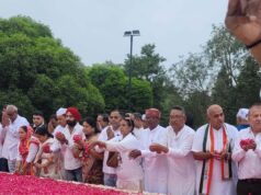 राष्ट्रीय अधिवेशन में एमसीबी का गौरव बढ़ाया, शरण सिंह ने राजीव गांधी को दी श्रद्धांजलि