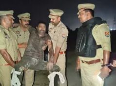 कानपुर में मुमताज हत्याकांड का मुख्य आरोपी रानू पुलिस मुठभेड़ में पैर में गोली लगने से गिरफ्तार