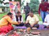 केदमा में तिरंगे की शान के साथ विकास की नई सौगातें