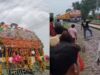 मुरैना के कैलारस स्टेशन पर हाई-वोल्टेज ड्रामा, मेमू ट्रेन के उद्घाटन में पूड़ी-सब्जी के लिए मची लूट