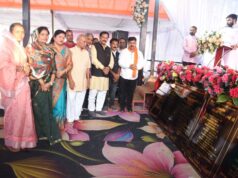 उपमुख्यमंत्री विजय शर्मा ने किया शौर्य वाटिका का भूमिपूजन, लगभग 79 लाख रुपए के विकास कार्यों का किया लोकार्पण