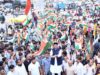 तिरंगे के साथ देशभक्ति का संदेश, विभाजन की पीड़ा को भी किया नमन