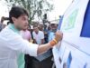 केंद्रीय मंत्री सिंधिया ने राज्य के मंत्रिगणों के साथ मल्टीलेवल कार पार्किंग का किया निरीक्षण