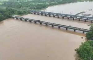 जबलपुर में नर्मदा का रौद्र रूप, 10 फीट बढ़ा जलस्तर; रेलवे ने 109 कर्मचारियों को किया तैनात