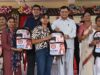 रायपुर : एजुकेशन किट वितरण- उद्योग मंत्री लखन लाल देवांगन ने 1500 छात्राओं को दी सौगात, कॉलेजों में विशाल डोम निर्माण की घोषणा