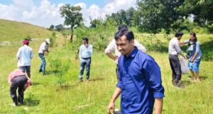 सेवा संकल्प अभियान: जोगी डोंगरी जलाशय में स्वच्छता अभियान से दिया जल संरक्षण का संदेश