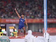 एशियन गेम्स में देव कुमार मीना का ऐतिहासिक प्रदर्शन, 5.50 मीटर की छलांग से बनाया नया राष्ट्रीय रिकॉर्ड