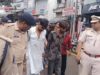 Bilaspur में बवाल के 5 आरोपियों का निकला जुलूस, पुलिस ने कराया पैदल मार्च
