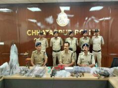 मध्यप्रदेश पुलिस की अवैध हथियारों के मामले में बड़ी कार्रवाई